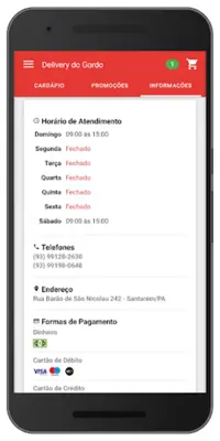 Delivery do Gordo android App screenshot 0